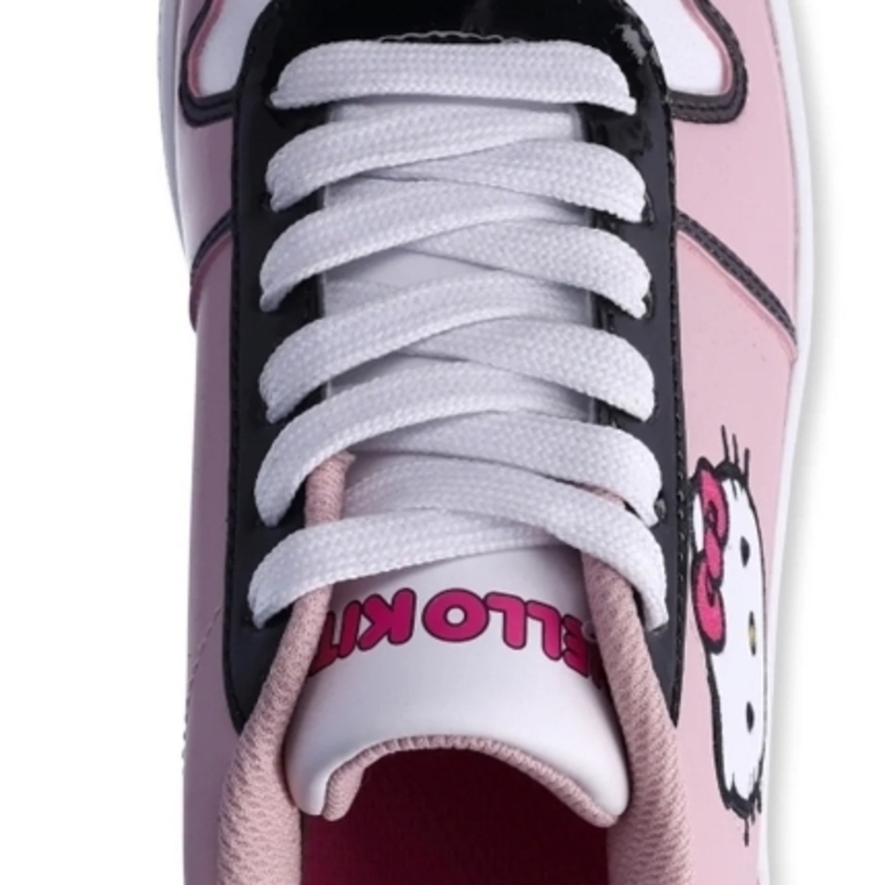 ADULT Hello Kitty Pink and Black Sneakers